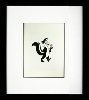 Chuck Jones Fine Art Etching: Pepe Le Pew
