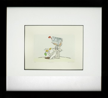 Chuck Jones Fine Art Etching: Bugs Bunny