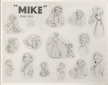Disney Publication Model Sheet: Mike (Peter Pan)