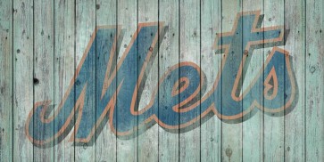 New York Mets Logo by Mike Kupka