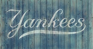 New York Yankees Logo (Blue) by Mike Kupka