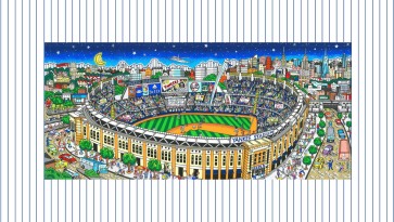 Pinstripe Pride: The New York Yankees by Charles Fazzino (Deluxe)