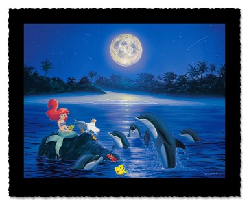 Ariel's Dolphin Serenade by Wyland