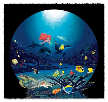 Ariel's Ocean Ride by Wyland