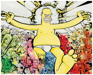 O' Mighty Homer by Jim Mahfood and Augustine Kofie