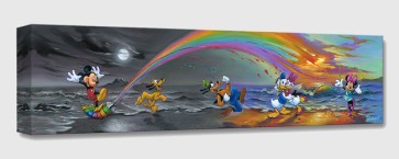 Treasures on Canvas: Mickey Makes Our Day by Jim Warren
