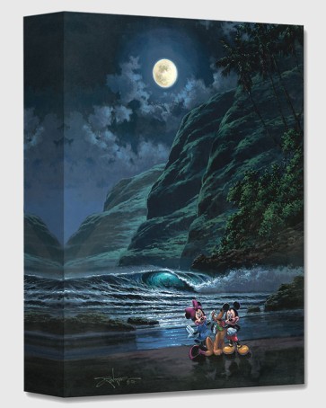 Treasures on Canvas: Moonlit Portrait by Rodel Gonzalez