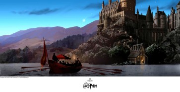 Journey to Hogwarts by Stuart Craig (Archival Paper)