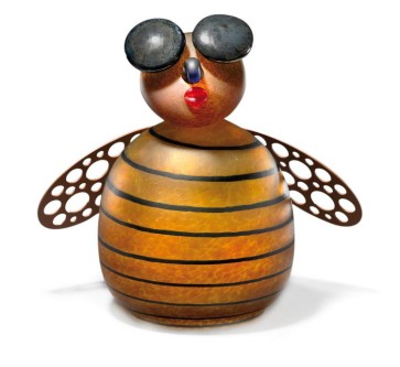 Borowski Biene (honey bee) Table Lamp, Amber (24-51-15)
