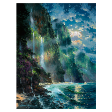 Mystical Napali Moon by James Coleman