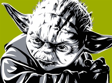 Yoda by Alli Lefcort