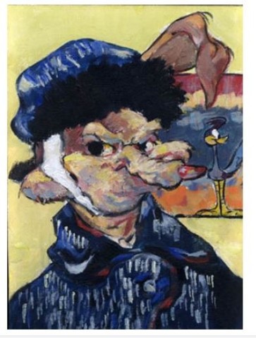 Wile E. Van Gogh by Chuck Jones