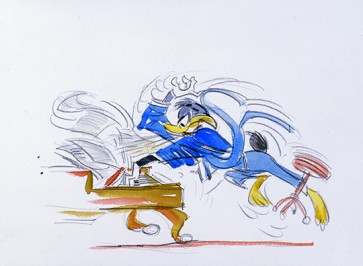 Daffy Piano by Chuck Jones