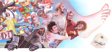 Monty Python by Alex Ross (Gicl&eacute;e on Canvas Regular)