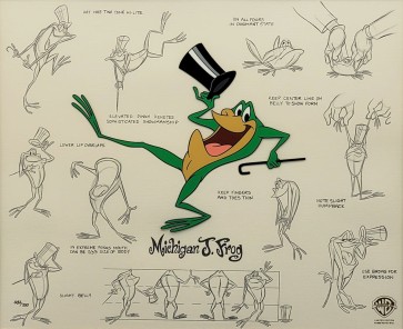 Michigan J. Frog Model Sheet