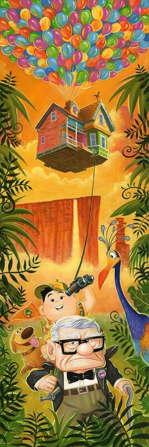 Journey to Paradise Falls by Tim Rogerson
