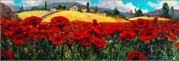 Fields of Red and Gold by James Coleman