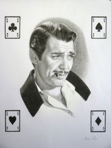 Four Aces--Rhett Butler by Fran Lew