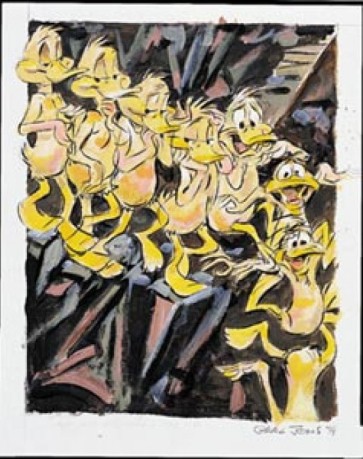 Nude Duck Descending a Staircase by Chuck Jones