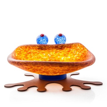 Borowski Hopper Bowl, Amber (24-03-98)