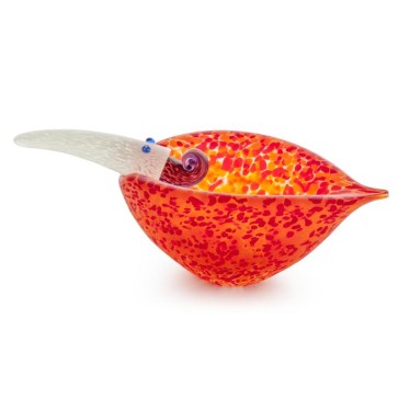 Borowski Tweedy Bowl, Red/Orange (24-04-20)
