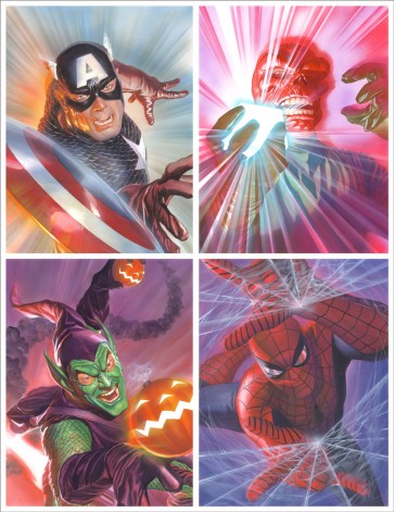 Marvelocity: Heroes and Foes by Alex Ross
