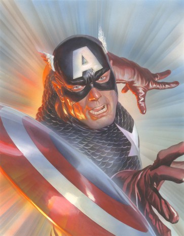 Marvelocity: Captain America by Alex Ross