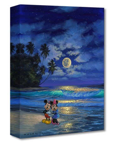 Treasures on Canvas: Romance Under the Moonlight by Walfrido Garcia