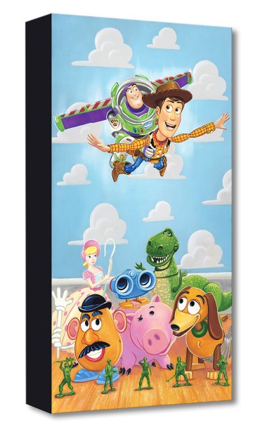 Treasures on Canvas: The Original Toys by Tim Rogerson