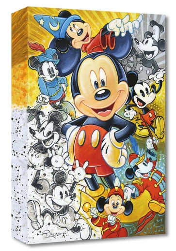 Treasures on Canvas: 90 Years of Mickey Mouse by Tim Rogerson