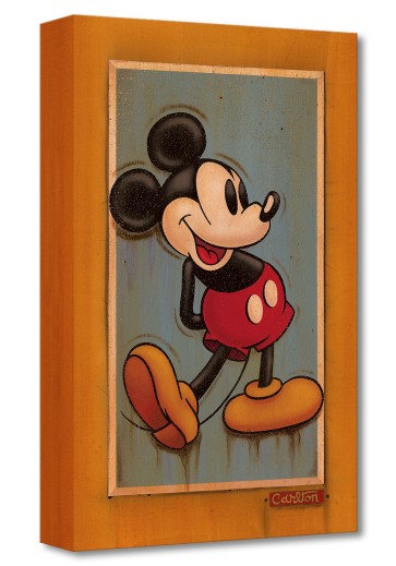Treasures on Canvas: Vintage Mickey by Trevor Carlton