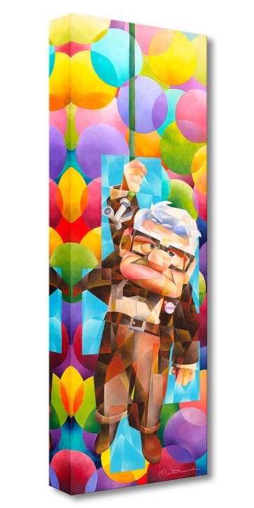 Treasures on Canvas: Up Goes Carl by Tom Matousek