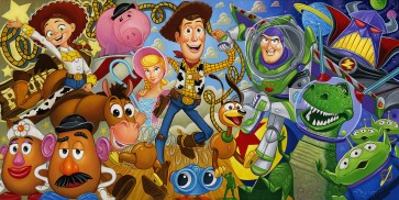 Cast of Toys by Tim Rogerson