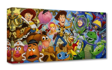 Treasures on Canvas: Cast of Toys by Tim Rogerson