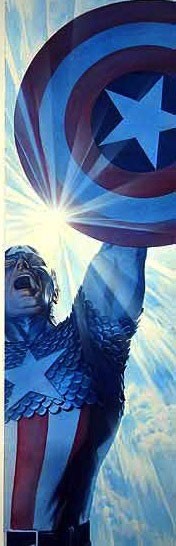 Captain America Triumphant by Alex Ross