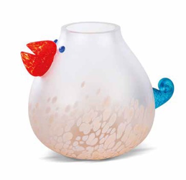 Borowski Chica Red Beak Vase (24-15-24) 