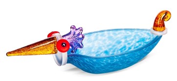 Borowski Ente (Duck) Bowl, Blue, Large (24-04-77)