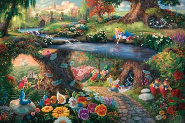 Alice In Wonderland by Thomas Kinkade Studios
