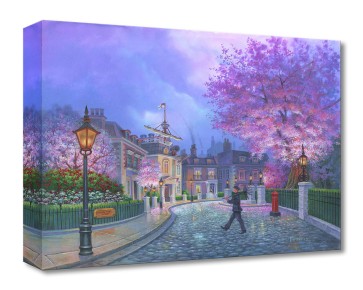 Treasures on Canvas: Cherry Tree Lane by Michael Humphries