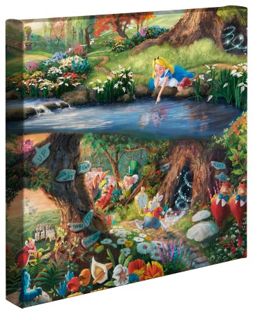 Kinkade Disney Minis: Alice In Wonderland