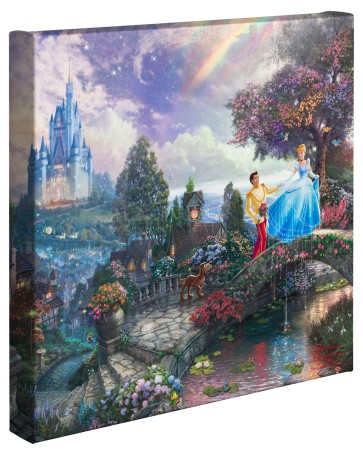 Kinkade Disney Minis: Cinderella Wishes Upon A Dream