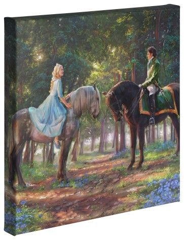 Kinkade Disney Minis: Cinderella II - Romance Awakens