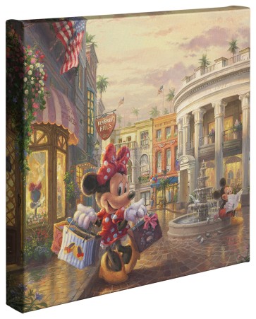 Kinkade Disney Minis: Minnie Rocks The Dots On Rodeo Drive