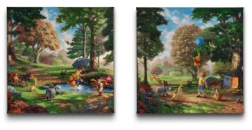 Kinkade Disney Minis: Winnie The Pooh Set/2 Wraps
