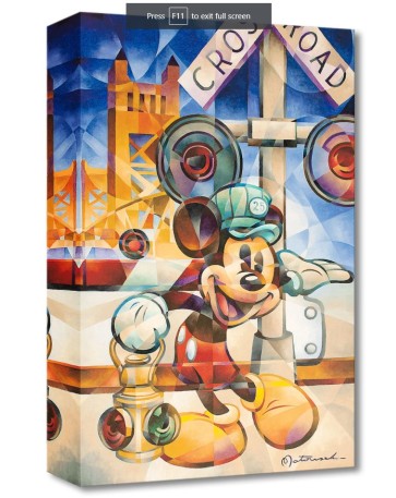 Treasures on Canvas: Happy Engineer by Tom Matousek