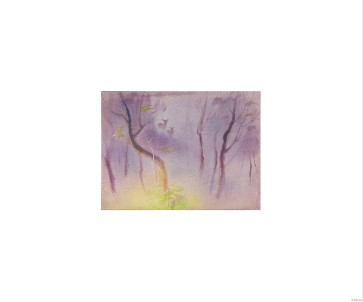 "Bambi Visual Development - 143" Concept Art by Tyrus Wong