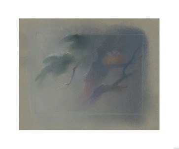 "Bambi Visual Development - 05001" Concept Art by Tyrus Wong
