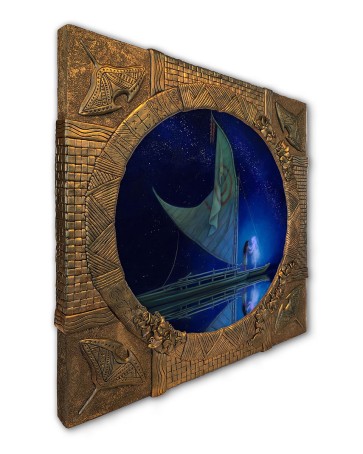 Grandma's Embrace Artist-Embellished Premiere Edition by Denyse Klette