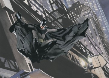 Batman: Descent on Gotham by Alex Ross (Lithograph)
