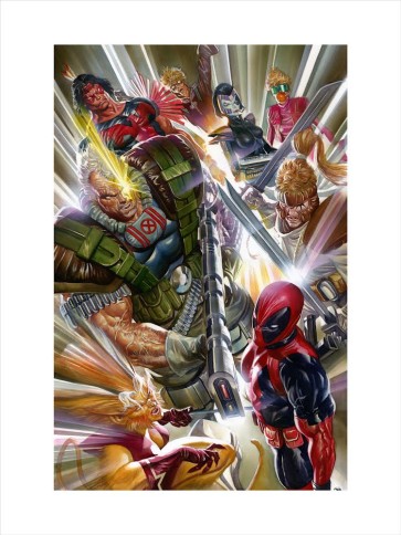 Marvels 4 X-Force by Alex Ross